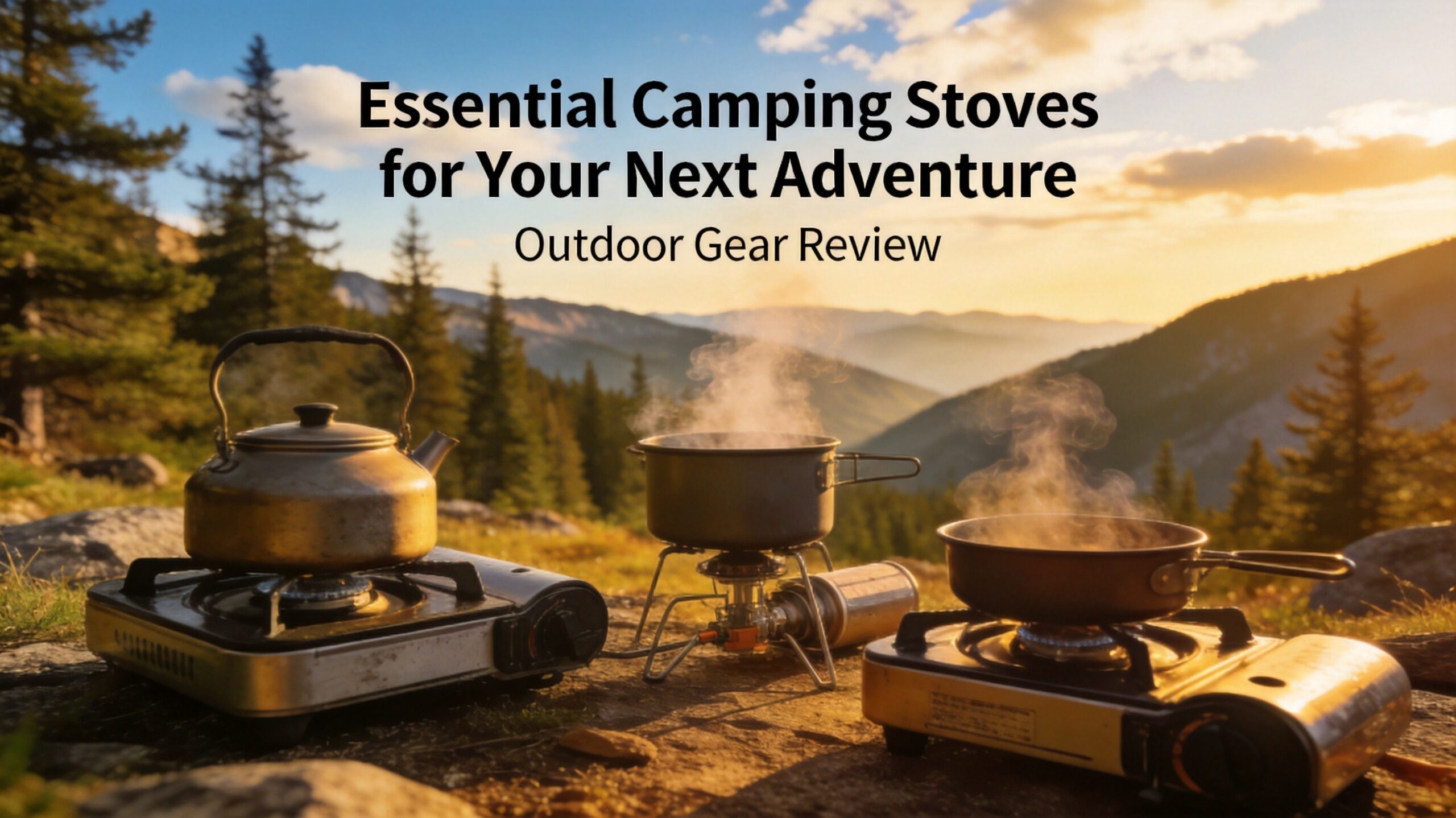 Camping Stove in Action