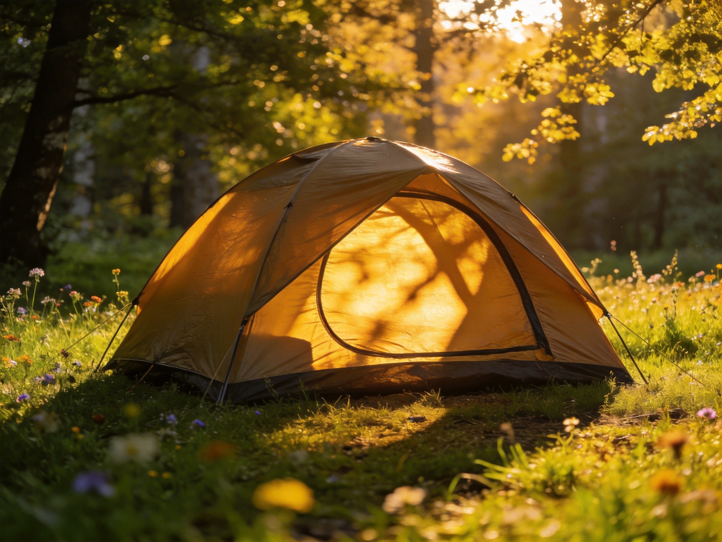 Coleman Skydome Tent with spacious interior