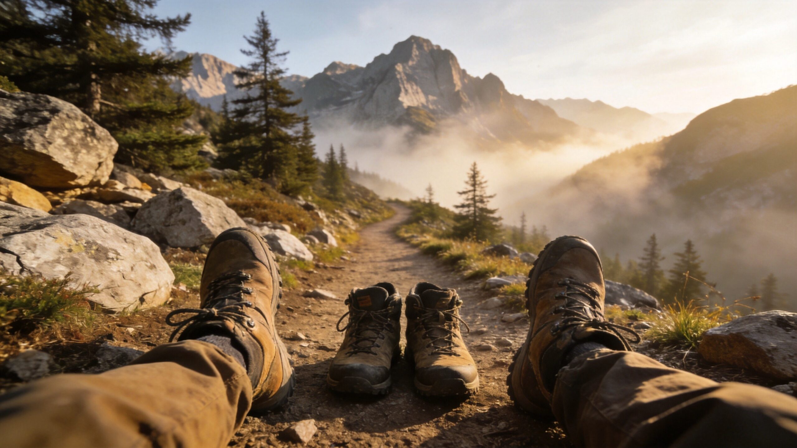Men's Hiking Boots in Action