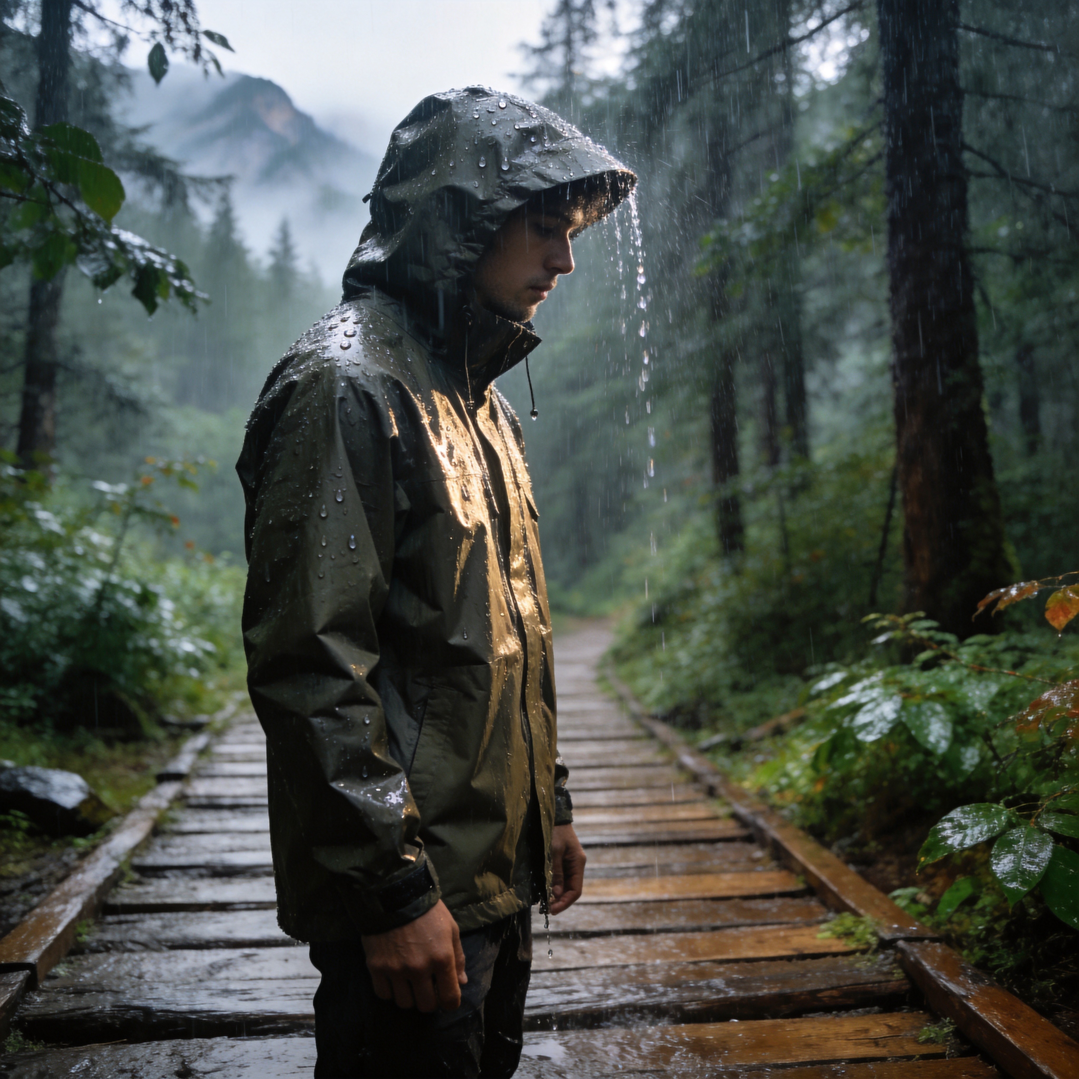 Waterproof rain jacket technology and features